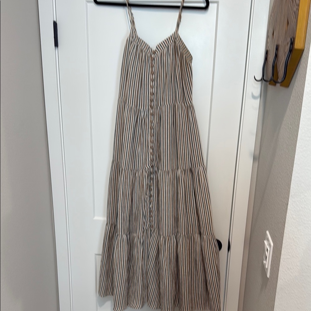Striped Maxi Dress